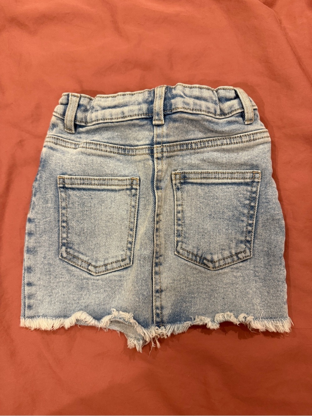 Zara Light Blue Denim Mini Skirt
